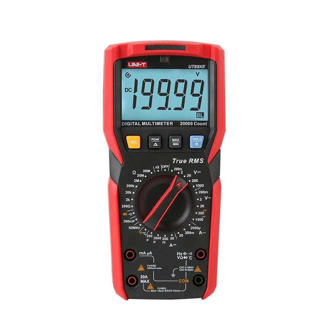 Đồng hồ vạn năng UNI-T UT89XE (1000V; 20A; True RMS; 0.05%)